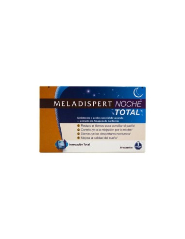 Meladispert Mélatonine Totale Pour La Nuit 30 Gélules Meladispert Mélatonine Totale Pour La Nuit 30 Gélules