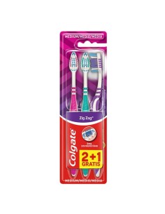 Cepillo Colgate Zig Zag 2 + 1
