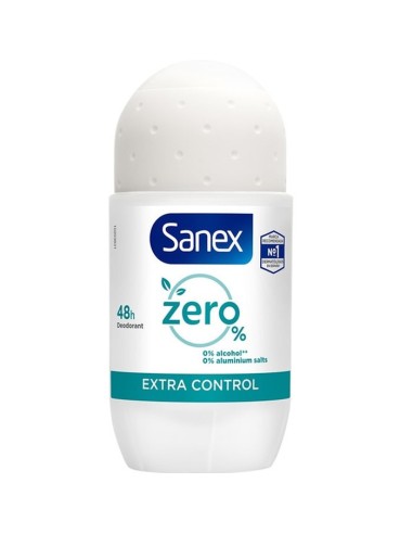 Sanex Zero Extra Control Deodorant Roll On 50ml Sanex Zero Extra Control Deodorant Roll On 50ml