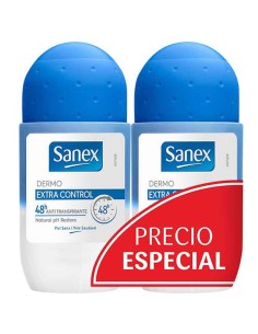 Sanex Dermo Extra Control 48h Deodorant Roll On Duplo 2x50ml