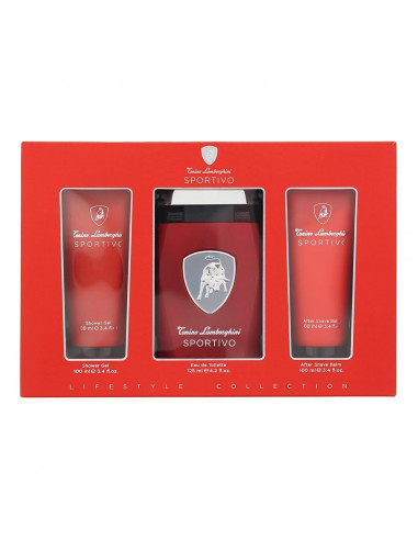 Tonino Lamborghini Sportivo Eau De Toilette 125ml Spray Gel De Baño 1 Tonino Lamborghini Sportivo Eau De Toilette 125ml Spray Gel De Baño 1