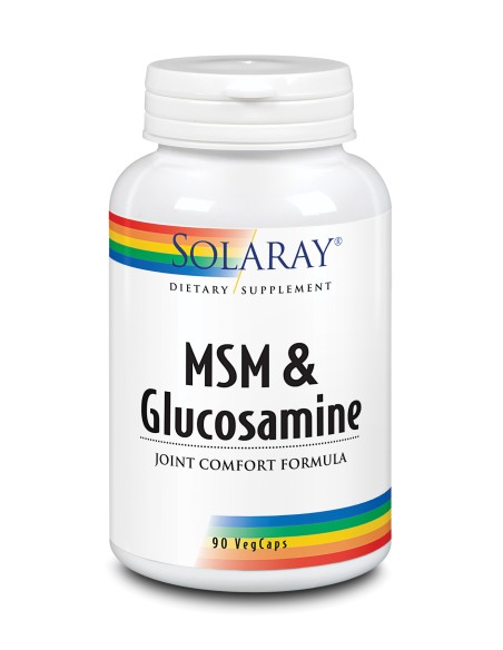 Solaray Msm and Glucosamine 90 Caps