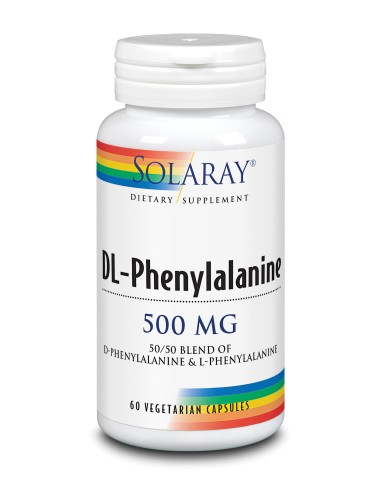 Solaray Dl-Phenylalanine 500 Mg 60 Vcaps Solaray Dl-Phenylalanine 500 Mg 60 Vcaps