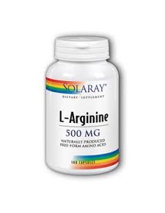 Solaray L Arginine 500 Mg 100 Capsulas