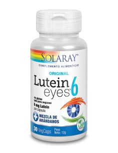 Solaray Lutein Eyes 6 Mg 30 Vcaps