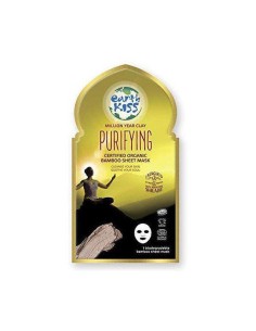 Earth Kiss Purifying Certified Organic Bamboo Sheet Mask 24ml