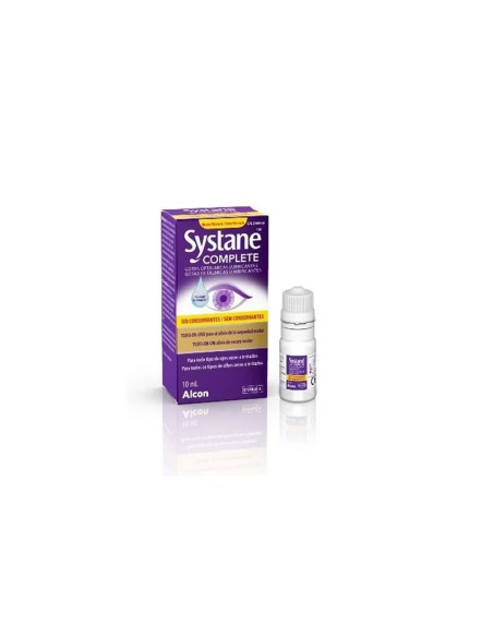 Systane Complete Gouttes Lubrifiantes Pour Les Yeux 10 ml