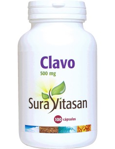Sura Vitas Clavo 500 Mg 100 Caps