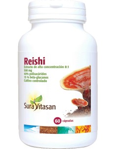 Sura Vitas Reishi 500 Mg 60 Vcaps