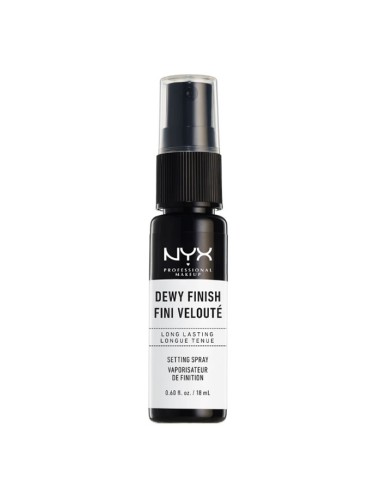 Nyx Dewy Finish Setting Spray Mini 18ml Nyx Dewy Finish Setting Spray Mini 18ml