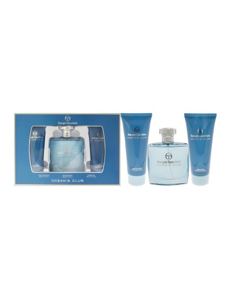 Sergio Tacchini Ocean's Club Eau De Toilette 100ml Spray Balsamo After