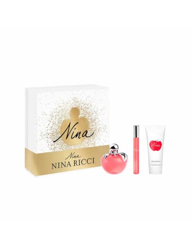 Nina Ricci Nina Eau De Toilette Vaporisateur 50ml Coffret 3 Produits