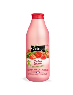 Cottage Moisturizing Shower Milk Strawberry & Mint 750ml