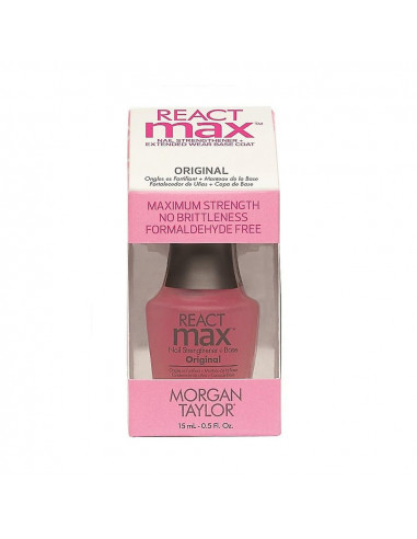 Morgan Taylor React Max Original Nail Strengthener Base 15ml Morgan Taylor React Max Original Nail Strengthener Base 15ml
