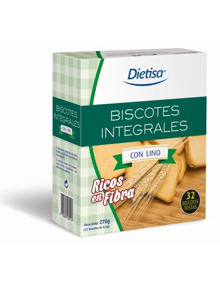 Dietisa Biscotes De Lino 32 Uds 270 Gramos