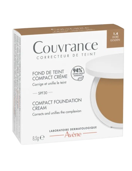 Avéne Couverance Crème Compacte Sans Huile 1.4 Or 8,5g