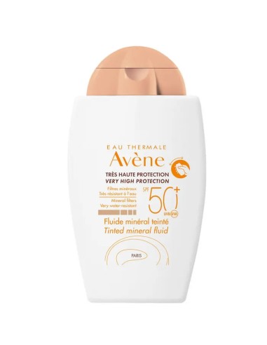 Avène Sol Fluide Colorant Minéral SPf50+ 40 ml