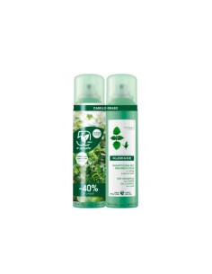Klorane Shampoing Sec Purifiant Ortie 2x150ml