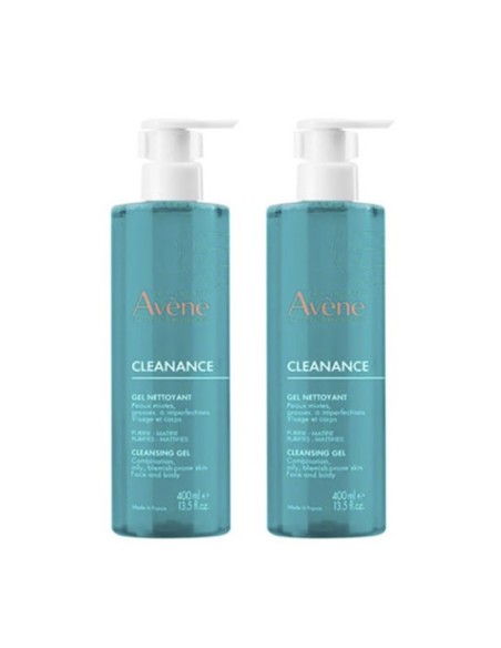 Avène Cleanance Duo Gel Nettoyant 2 x 400 ml
