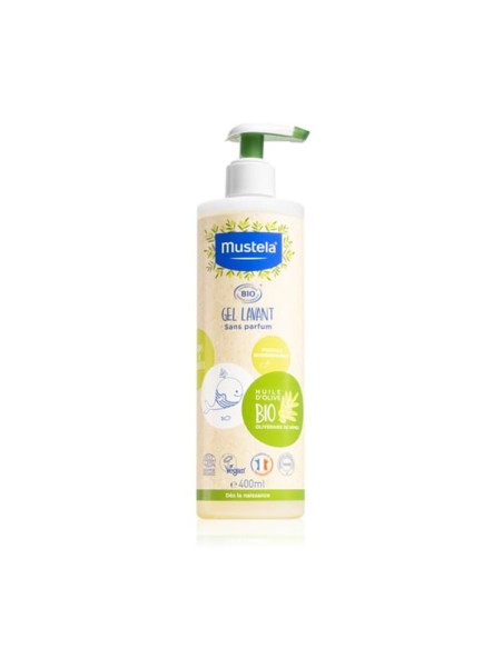 Mustela Gel Shampooing Bio Avec Distributeur 400 ml
