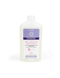 Jonzac Reactive Gel Douche Haute Tolérance Non Parfumé 500ml