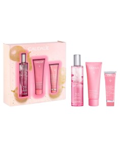 Caudalie Rose De Vigne Spray Eau Rafraîchissante 50 ml Coffret 3 Piè