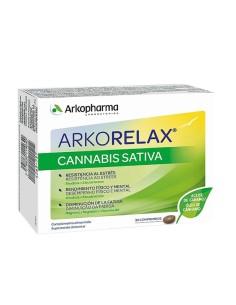 Arkorelax Cannabis Sativa 30 Comprimés