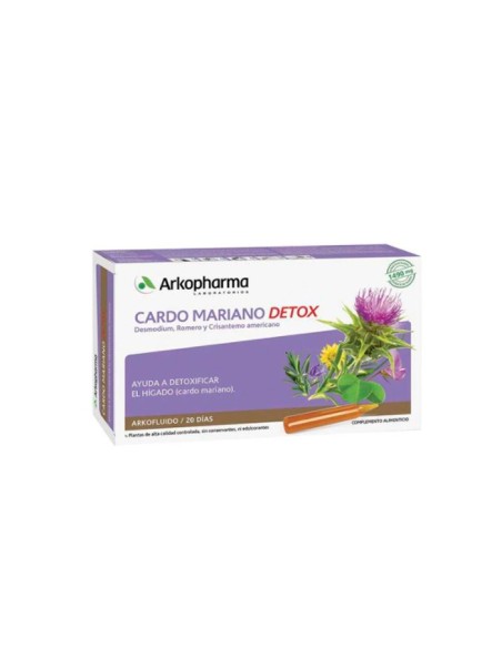 Arkopharma Milk Thistle 20 Ampoules