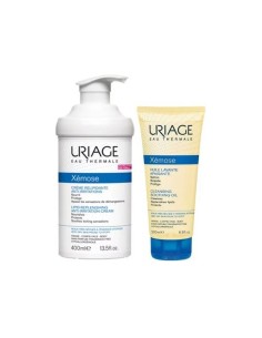 Uriage Xémose Crème Relipidante Anti Irritations 500ml Coffret 2 Pro