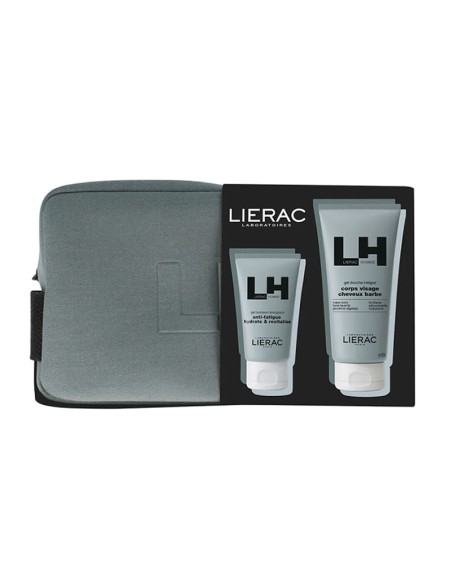 Lierac Homme Coffret Gel Hydratant Énergisant 50ml 3 Pièces