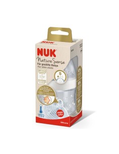Biberon Nuk Nature Sense TC Verre 0-6S 120 ml