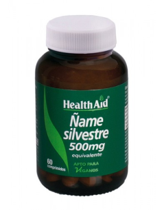 Health Aid Ñame Silvestre Wild Yam 500 Mg 60 Tabletas