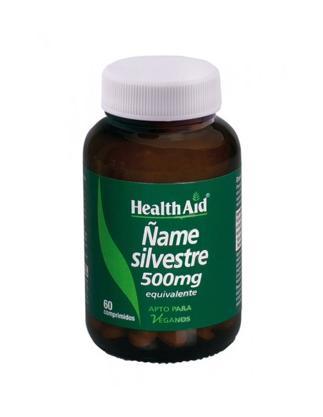Health Aid Ñame Silvestre Wild Yam 500 Mg 60 Tabletas