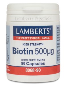 Lamberts Biotina 500-Ug 90 Caps