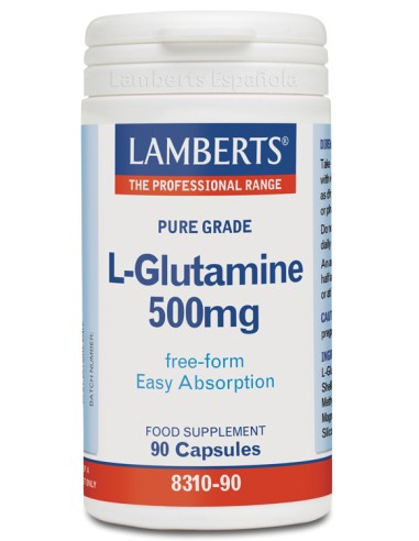Lamberts L-Glutamina 500 Mg 90 Caps