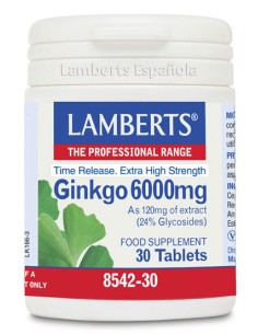 Lamberts Ginkgo Biloba 6000 Mg 60 Tabs