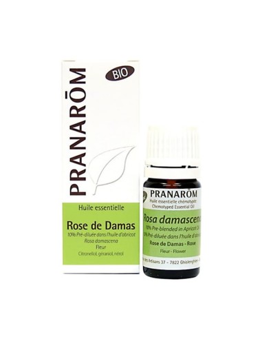 Huile Essentielle De Rose De Damas Bio 2 ml Pranarom Huile Essentielle De Rose De Damas Bio 2 ml Pranarom