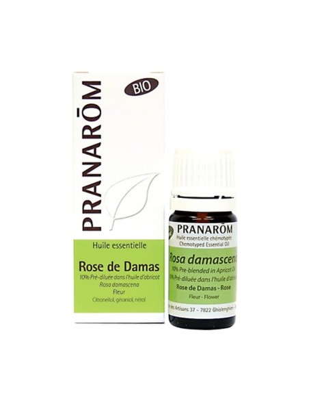 Huile Essentielle De Rose De Damas Bio 2 ml Pranarom