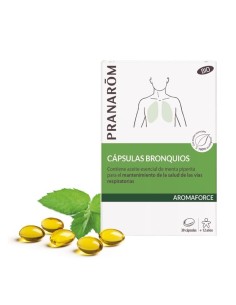 Pranarom Aromaforce Bronches Bio 30 Gélules