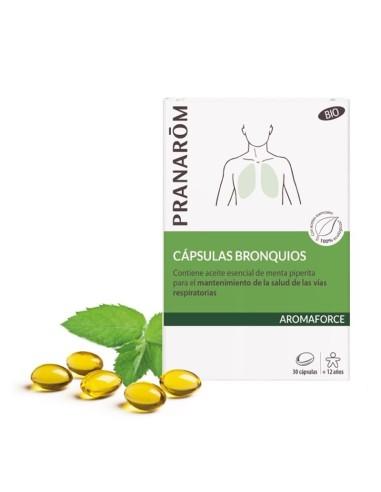 Pranarom Aromaforce Bronches Bio 30 Gélules Pranarom Aromaforce Bronches Bio 30 Gélules