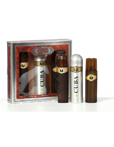 Cuba Paris Gold Eau De Toilette Vaporisateur 100ml Coffret 3 Produits Cuba Paris Gold Eau De Toilette Vaporisateur 100ml Coffret 3 Produits