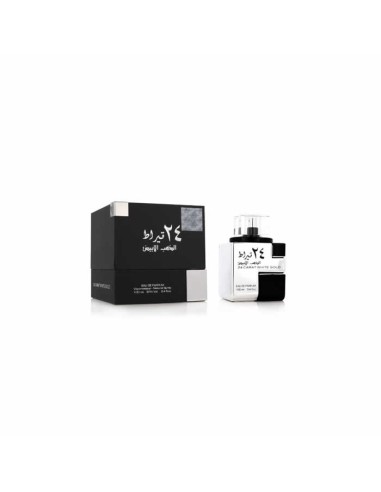LATTAFA 24 CARAT WHITE GOLD EDP SPRAY 100ML LATTAFA 24 CARAT WHITE GOLD EDP SPRAY 100ML