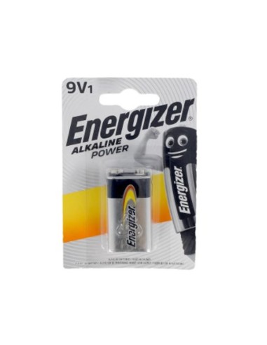 Energizer Power 9V 6LR-61 Batterie 1 Unité Energizer Power 9V 6LR-61 Batterie 1 Unité