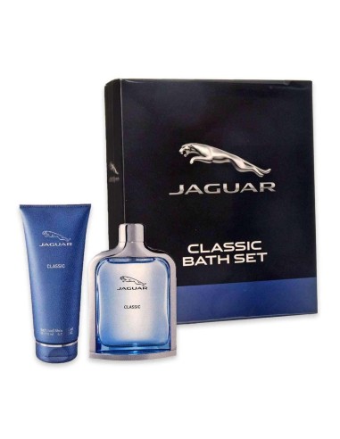 Jaguar Classic Bath Set Eau De Toilette 100ml Spray Gel De Baño 200ml