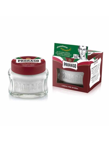 Proraso Rojo Crema Pre-Afeitado 100ml Proraso Rojo Crema Pre-Afeitado 100ml
