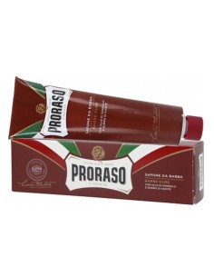 Proraso Barba Dura Rojo Jabon De Afeitar Sandalo y Karite 150ml