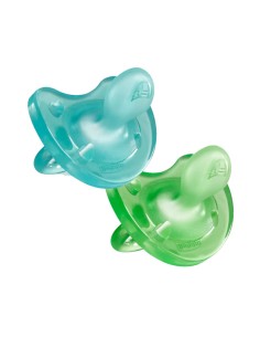 Chicco Sucette Physio Soft Silicone 12m+ 2 Unités
