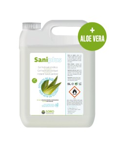 Gel Hydroalcoolique Hygiénisant Pour Les Mains à l'aloe vera 5 Litre