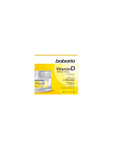 Babaria Crema Facial Ritual Vitamina D 50ml Babaria Crema Facial Ritual Vitamina D 50ml