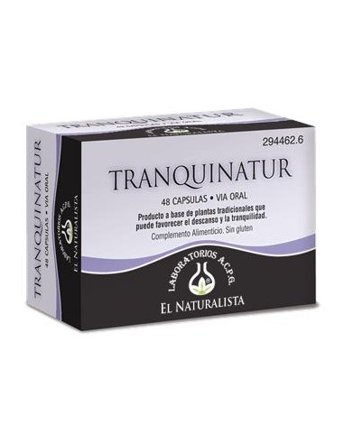 El Natural Tranquinatur Sueño 48 Caps X 375 Mg El Natural Tranquinatur Sueño 48 Caps X 375 Mg